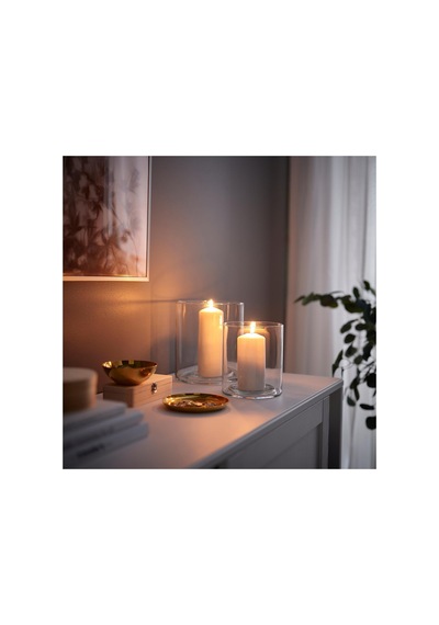 Ikea Pilfink Serisi, Mumluk, Saydam Cam