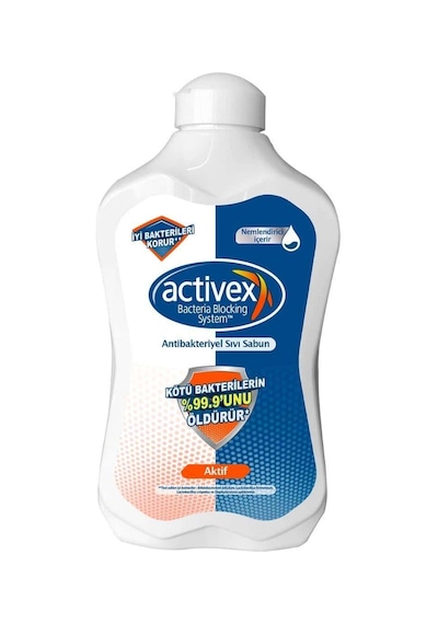 Activex Aktif Antibakteriyel Sıvı Sabun 1500 ML
