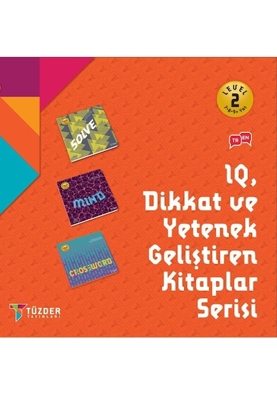Level-2 7-9+ Yaş / Iq Dikkat ve Yetenek Geliştiren Kitaplar