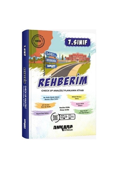 Ankara Yayıncılık 7. Sınıf Lgs Rehberim Check Up Analizli Planlama Kitabı