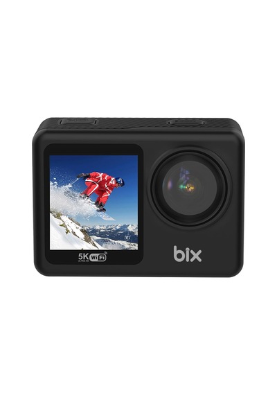 Nexa 1 Wi-fi 5k 30fps Aksiyon Kamerası 50 Mp Çift Ekran Geniş Açılı Ve Eıs Özellikli 30m Su Geçirmez Bisiklet Mo