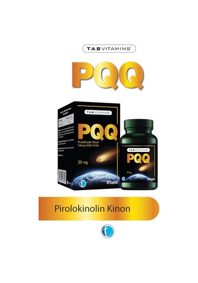 Tabvitamins Pqq Pirolokinolin Kinon 20 Miligram 30 Kapsül