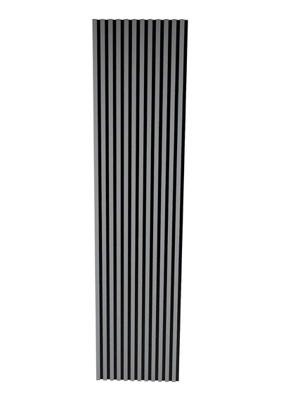 Tr Akustik Mdf Duvar Paneli Akupanel Duvar Dekor Profili Ses Yalıtım Ve Dekor Çıtası 61x278 Cm Gri Diğer