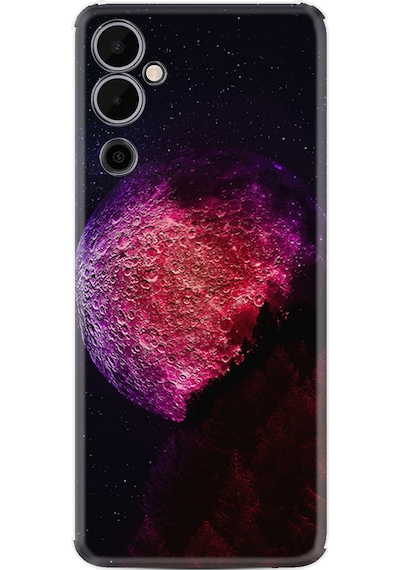 Tecno Pova Neo 2 Kılıf Silikon Desen Özel Seri Kızıl Gezegen 1624