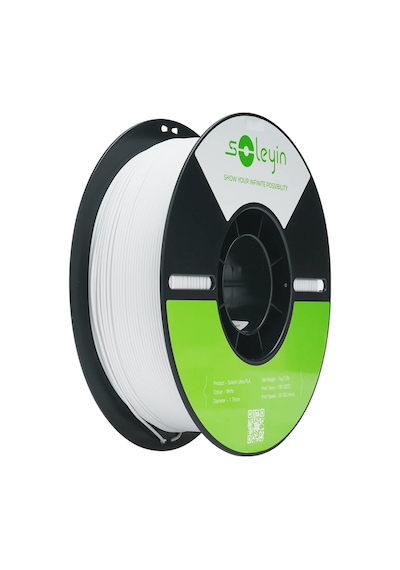 Soleyin Ultra Pla Mat Beyaz Filament 1.75 Mm. 1kg.
