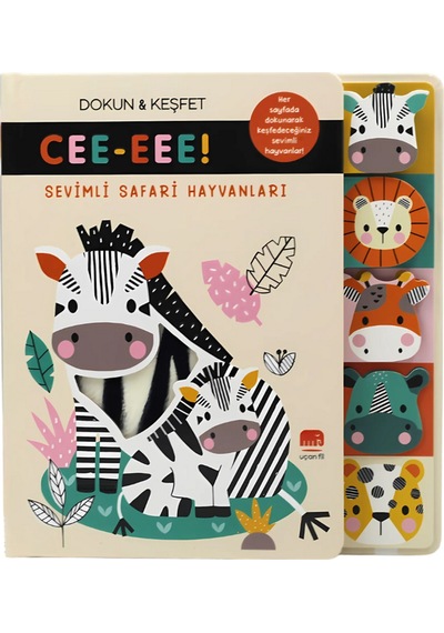 Sevimli Safari Hayvanları/ Cee-eee Dokun & Keşfet