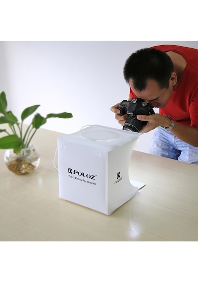 Lightbox Mini Katlanır Taşınabilir Led Işıklı Fotoğraf Stüdyosu