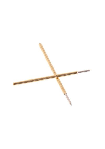 Pogo Pin P50-b1 Uyumlu 100 Adet Set Altın Kaplama Yaylı Test Probu Pim 3a 0.5mm Programlayıcı