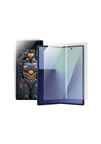 Samsung Galaxy Z Fold 7 İle Uyumlu Ön Ve Arka 2in1 Ekran Koruyucu Goril Cam Anti Af Hd Görüntü Özellikli