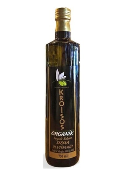 Kroisos Organik Soğuk Sıkım Sızma Zeytinyağı Cam 750 ML