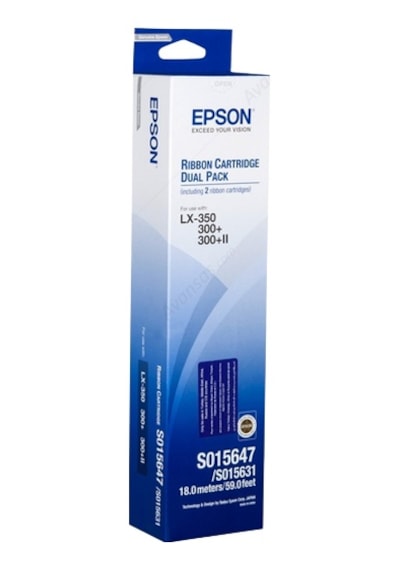 Epson LX-350 C13S015647 Şerit 2'Li Paket