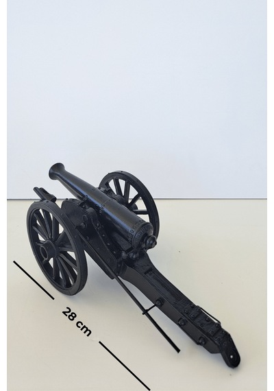 Çanakkale Savaş Topu Biblo Büyük Boy 28 Cm