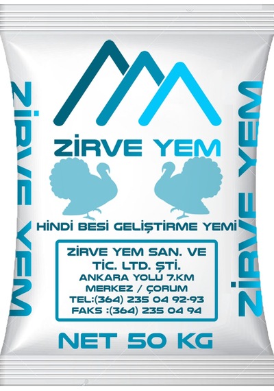 Zirve Yem Hi̇ndi̇ Besi Geli̇şti̇rme Yemi̇ Toz 50 KG