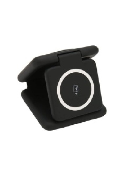 3'lü Kablosuz Şarj Standı Apple Uyumlu iPhone Watch Airpods Android Telefon Hızlı Şarj Katlanabilir