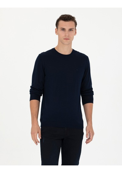 Pierre Cardin Erkek Lacivert Triko Kazak 50270054-vr033 Lacivert