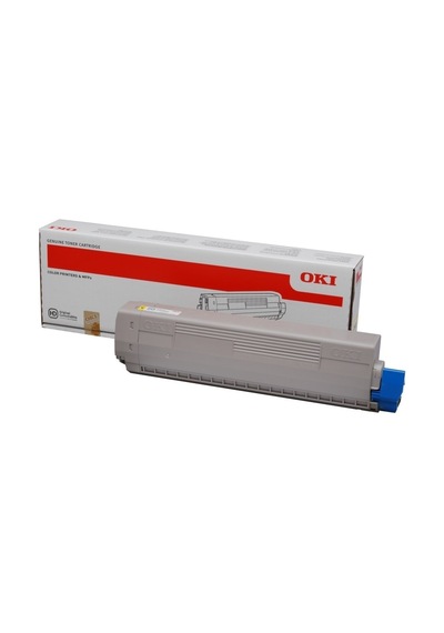 OKI 44844613 SARI  Toner / C822 / 7.300 SAYFA