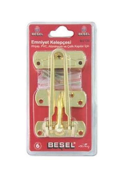 Kapı Emniyet Kelepçesi Sarı Çok Renkli