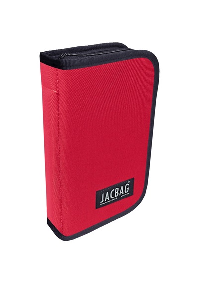 Jacbag Cover -sert Kapaklı Lastikli Kalem Kutusu Cover-kırmızı renkli