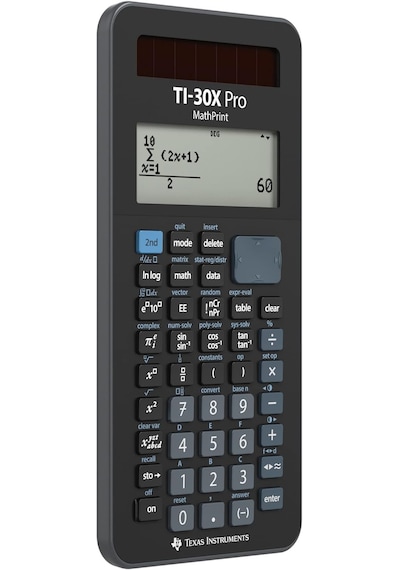 Texas Instruments Tı-30x Pro Mathprint Hesap Makinesi Siyah