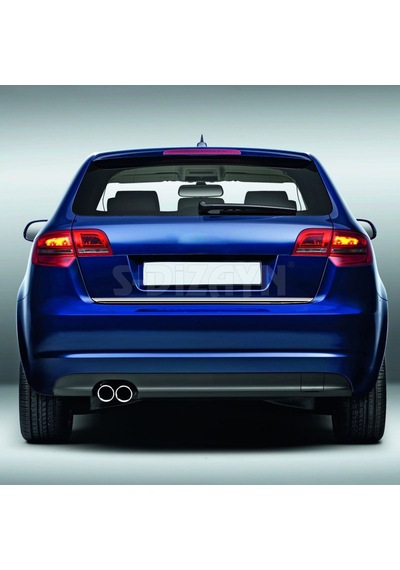 S-Dizayn Audi A3 Krom Bagaj Alt Çıtası 2004-2012 4 Kapı N11.2265