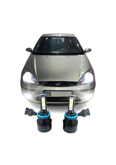 Ford Focus 1 2002-2005 Led Sis Farı Ampulü Photon Duo H11