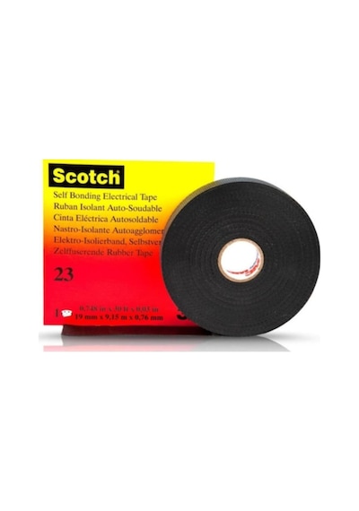3M Scotch 23 Eriyen Bant 19Mmx9.15Mt