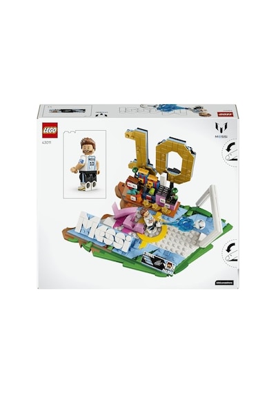 Editions Lionel Messi Unutulmaz Futbol Anları 43011-10 Yaş Ve Üzeri Çocuklar İçin Minifigür Ve Koleksiyonluk L