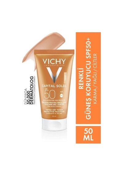 Vichy Capital Soleil BB Tinted Velvety Cream SPF50+ 50 ML