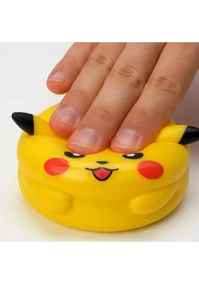 Pikaçu Tasarımlı Squishy - 12'li Paket - Yumuşak Oyuncak