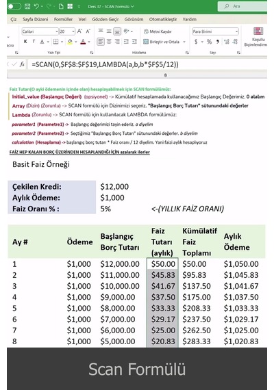 Excel Yeni Formüller İleri Seviye Video Ders Eğitim Seti