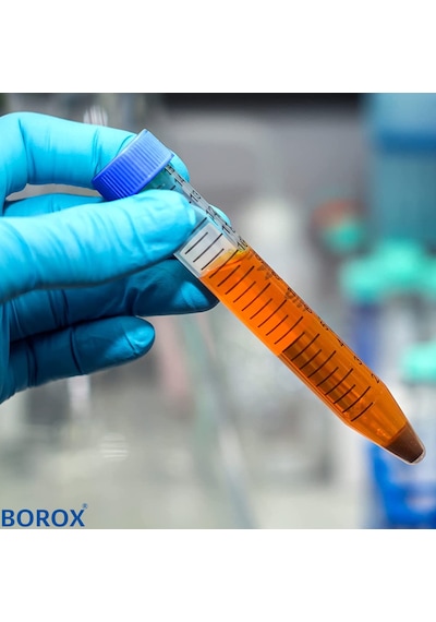 Falkon Tüpü Dibi Konik 15 Ml - Taksimatlı - Konik Tüp - Pp
