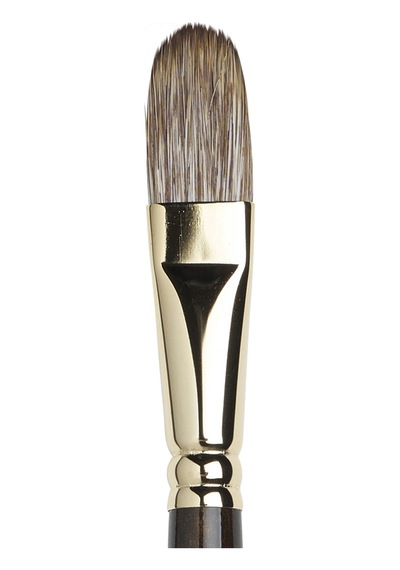 Winsor & Newton Monarch Filbert Uzun Saplı Fırça, Boyut 16