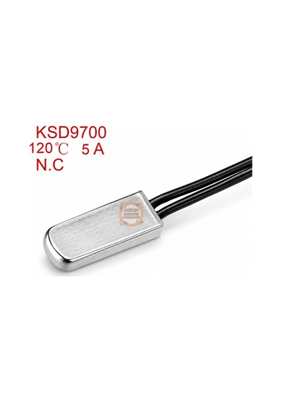 Ksd9700 Termostat Kablolu Nc 5a 120 C Normalde Kapalı