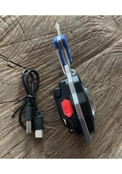 Wrt Şarjlı Led Kamp Lambası Kamp Çakmak Mıknatıslı Mini Fener