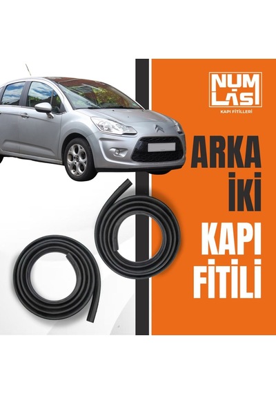Citroen C3 2.nesil Arka İki Kapı Fitili-a Kalite-numlas-nm3465