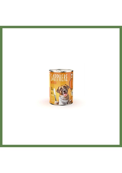 Sapphere Kümes Hayvanlı Yetişkin Köpek Konservesi 24 Adet 400 Gr Hb006