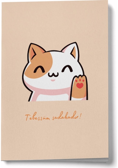 Tebessüm Sadakadır Mini Defter Çok Renkli