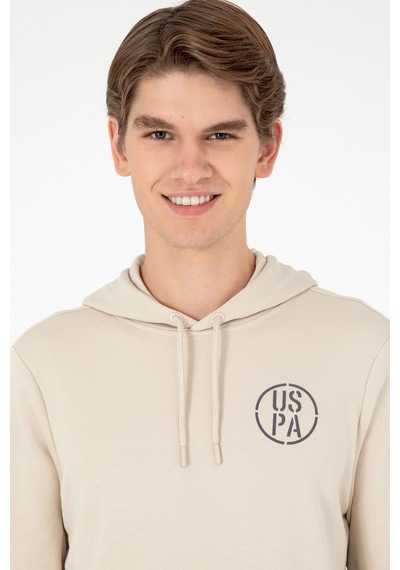 U.s. Polo Assn. Erkek Taş Sweatshirt 50293361-vr049 Taş