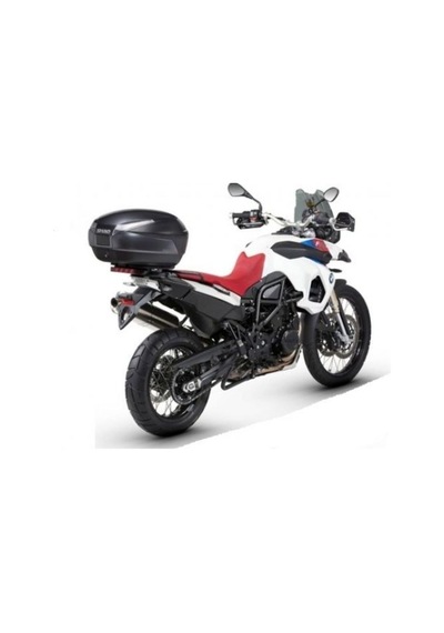 Motosiklet Arka Çanta Titanium Siyah Koyu Gri Motor Arka Topcase 48 Litre Renkli