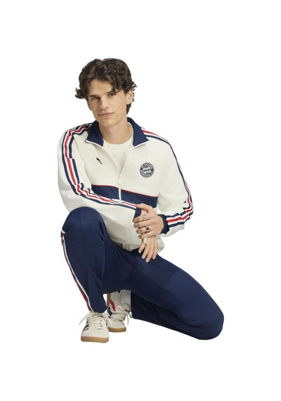 Adidas Fcb Og2 Erkek Spor Eşofman Üstü - Kg2241 BEYAZ