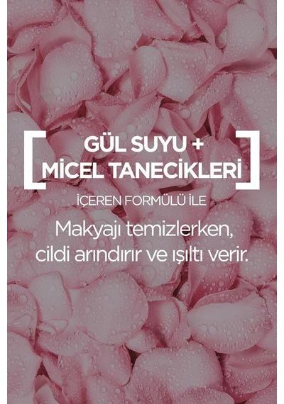 Micellar Gül Suyu Kusursuz Makyaj Temizleme & Işıltı 400 Ml