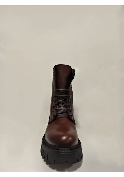 Castle Black Yldz-23781-1 Kadın Bot Taba
