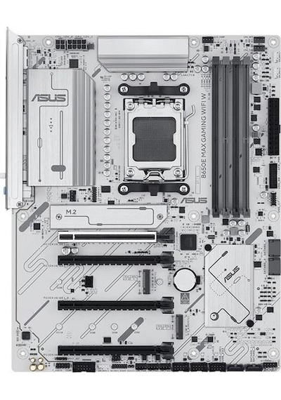 Asus B650e Max Gamıng Wıfı6e W Ddr5 Hdmı Dp Pcıe 5.0 Am5 Atx Beyaz