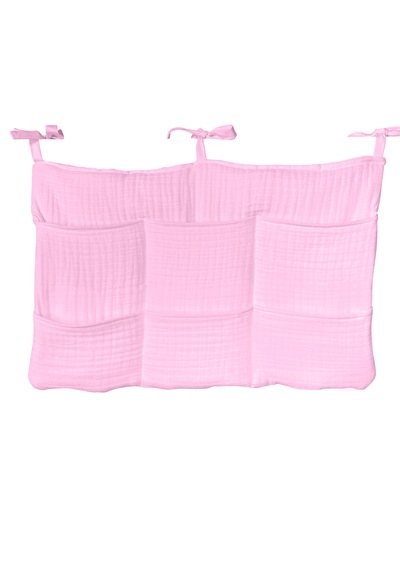 Bebek Beşik Yanı Organizer 6 Cepli Pratik Organizer Pembe