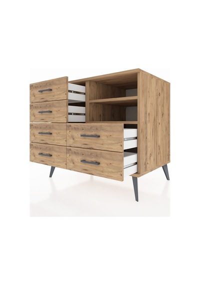 Kronos Şifonyer 2 Raflı 6 Çekmeceli 88x59x80 Çam-çam Çam Kronos Şifonyer 2 Raflı 6 Çekmeceli 88x59x80 Çam-çam Çam