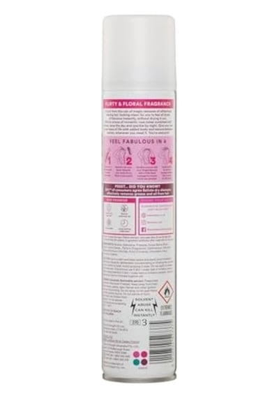Batiste Kuru Şampuan Allık 200ml, Çiçek Ve Seksi Kokulu, Yıkama Arasında Saçları Yenilemek İçin Durulama Spreyi İçermeyen Ambalaj Değişebilir