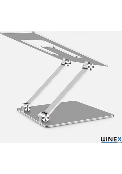 Winex Metal Ayarlanabilir Laptop Yükseltici Katlanabilir Stand