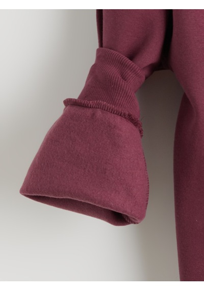 Lcw Vision Mürdüm Nakışlı Oversize Kadın Kalın Sweatshirt