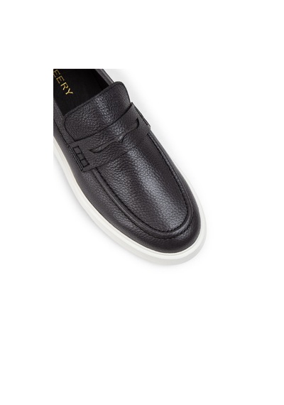 Deery Hakiki Deri Gri Erkek Loafer Ayakkabı - 01964mgrıe01 Gri
