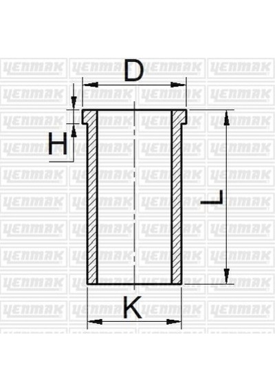 Yenmak 51-65610-050 Gomlek Accent Crdı 00-06 / Tucson / Santafe 2.0